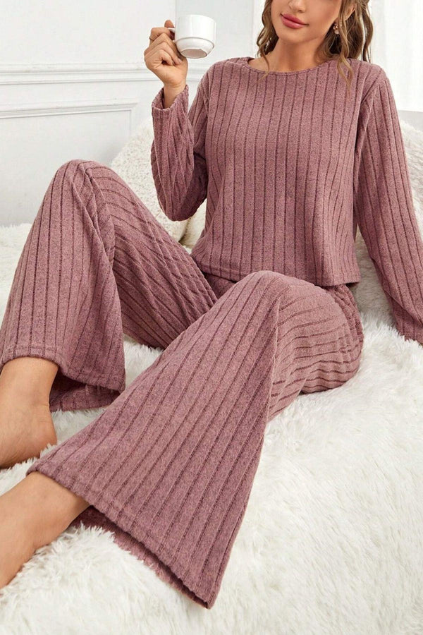Trendusfashion Gül Kurusu Pamuklu Pijama Takımı 7099