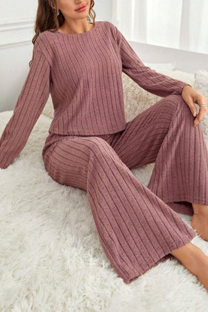 Trendusfashion Gül Kurusu Pamuklu Pijama Takımı 7099