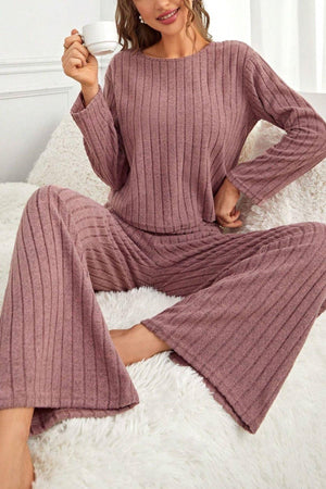 Trendusfashion Gül Kurusu Pamuklu Pijama Takımı 7099
