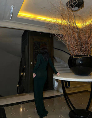 Trendusfashion Yeni Model Flowers Kumaş Elbise - Zarif ve Şık Tasarım