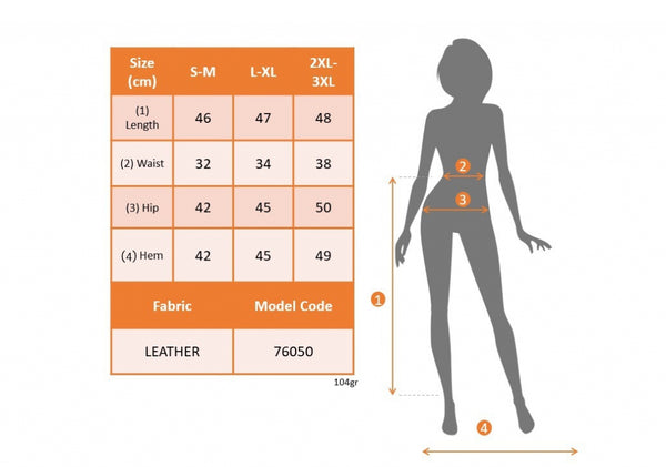 Trendusfashion Kadın Yüksel Bel Deri Mini Etek