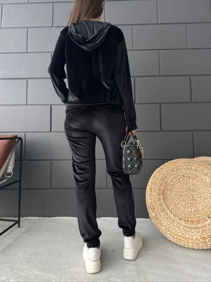 Trendusfashion Kadife Eşofman Takımı