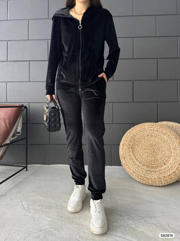 Trendusfashion Kadife Eşofman Takımı