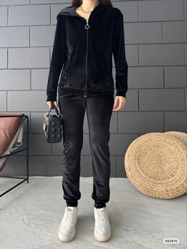 Trendusfashion Kadife Eşofman Takımı