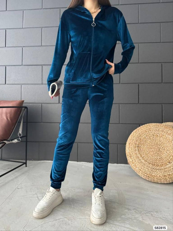 Trendusfashion Kadife Eşofman Takımı
