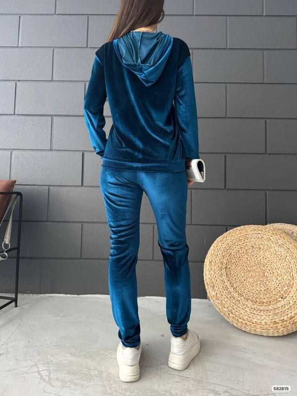 Trendusfashion Kadife Eşofman Takımı