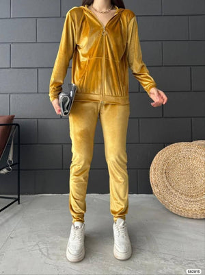 Trendusfashion Kadife Eşofman Takımı