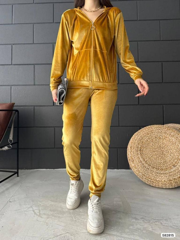 Trendusfashion Kadife Eşofman Takımı