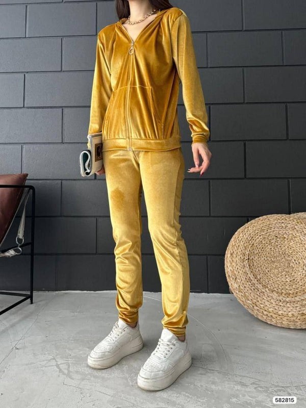 Trendusfashion Kadife Eşofman Takımı