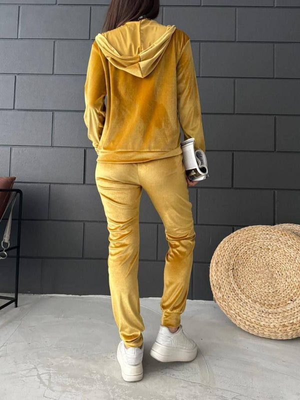 Trendusfashion Kadife Eşofman Takımı