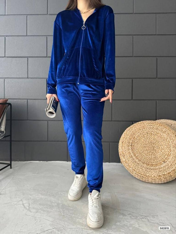 Trendusfashion Kadife Eşofman Takımı