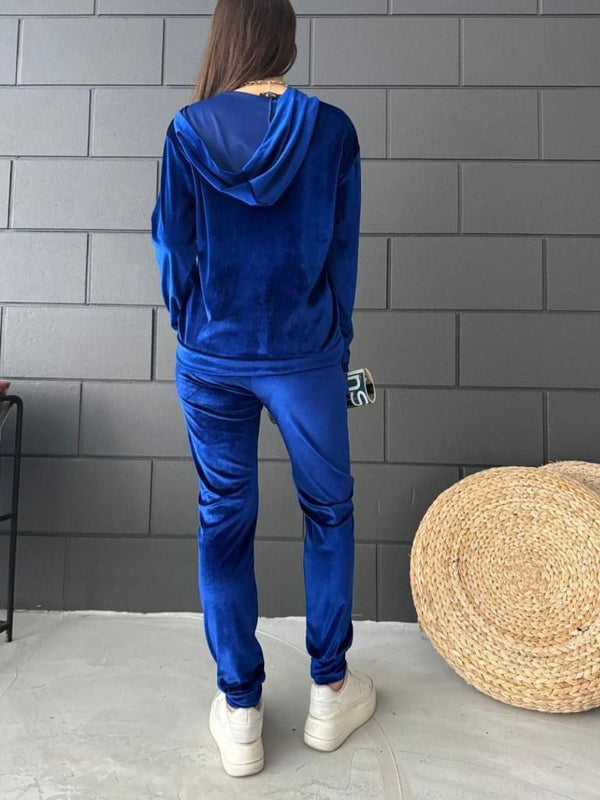 Trendusfashion Kadife Eşofman Takımı