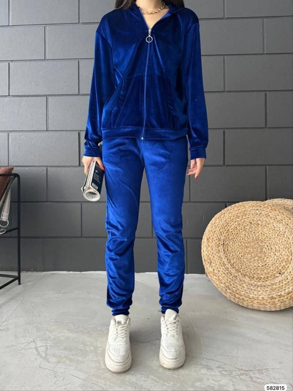 Trendusfashion Kadife Eşofman Takımı
